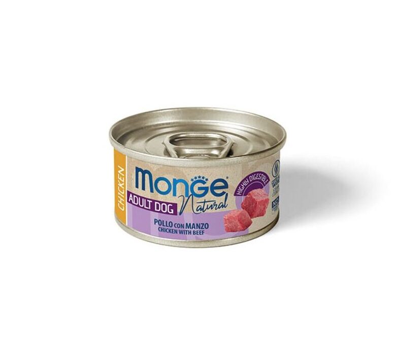 Monge Dog Chicken with Beef 95 gr - dog wet food